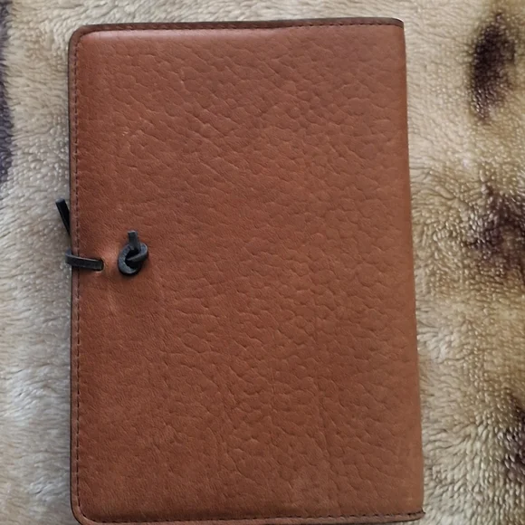 Oberon Brown Leather Book Journal Cover Y Celtic Knot Design - Picture 2 of 4